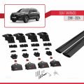 Seat Tarraco (KN2) 2018-2024 Arası ile Uyumlu ACE-2 Ara Atkı Tavan Barı Siyah 2 Adet