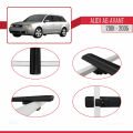 Audi A6 Avant 2001-2005 Arası ile Uyumlu BASIC Model Ara Atkı Tavan Barı Siyah 2 Adet