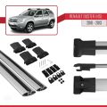 Renault Duster (HS) Pre-Facelift 2010-2013 Arası ile Uyumlu FLY Model Ara Atkı Tavan Barı Gri 2 Adet