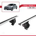 Renault Megane 4 (BFB) Pre-Facelift 2016-2020 Arası ile Uyumlu ACE-4 Ara Atkı Tavan Barı Gri 2 Adet