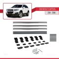 Chevrolet Captiva 2011-2015 Arası ile Uyumlu BASIC Model Ara Atkı Tavan Barı Gri 3 Adet