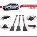 Mercedes GLE Class 3 (W166) 2015-2018 Arası ile Uyumlu FLY Model Ara Atkı Tavan Barı Gri 3 Adet
