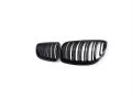 Bmw 3 Serisi E92 2010-2013 İçin Uyumlu M3 Görünüm Panjur (Cift Çizgi Böbrek) Pıano Black (Makyajlı Kasa)