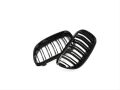 Bmw 3 Serisi E92 2010-2013 İçin Uyumlu M3 Görünüm Panjur (Cift Çizgi Böbrek) Pıano Black (Makyajlı Kasa)