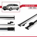 Audi A6 Avant 2001-2005 Arası ile Uyumlu BASIC Model Ara Atkı Tavan Barı Gri 2 Adet