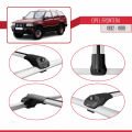 Opel Frontera 1992-1998 Arası ile Uyumlu ACE-1 Ara Atkı Tavan Barı Gri 3 Adet