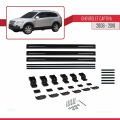 Chevrolet Captiva 2006-2010 Arası ile Uyumlu BASIC Model Ara Atkı Tavan Barı Siyah 3 Adet