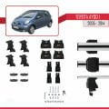 Toyota Aygo 2005-2014 Arası ile Uyumlu ACE-4 Ara Atkı Tavan Barı Gri 2 Adet