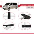 Volkswagen T5 Caravelle 2003-2015 Arası ile Uyumlu BASIC Model Ara Atkı Tavan Barı Siyah 4 Adet