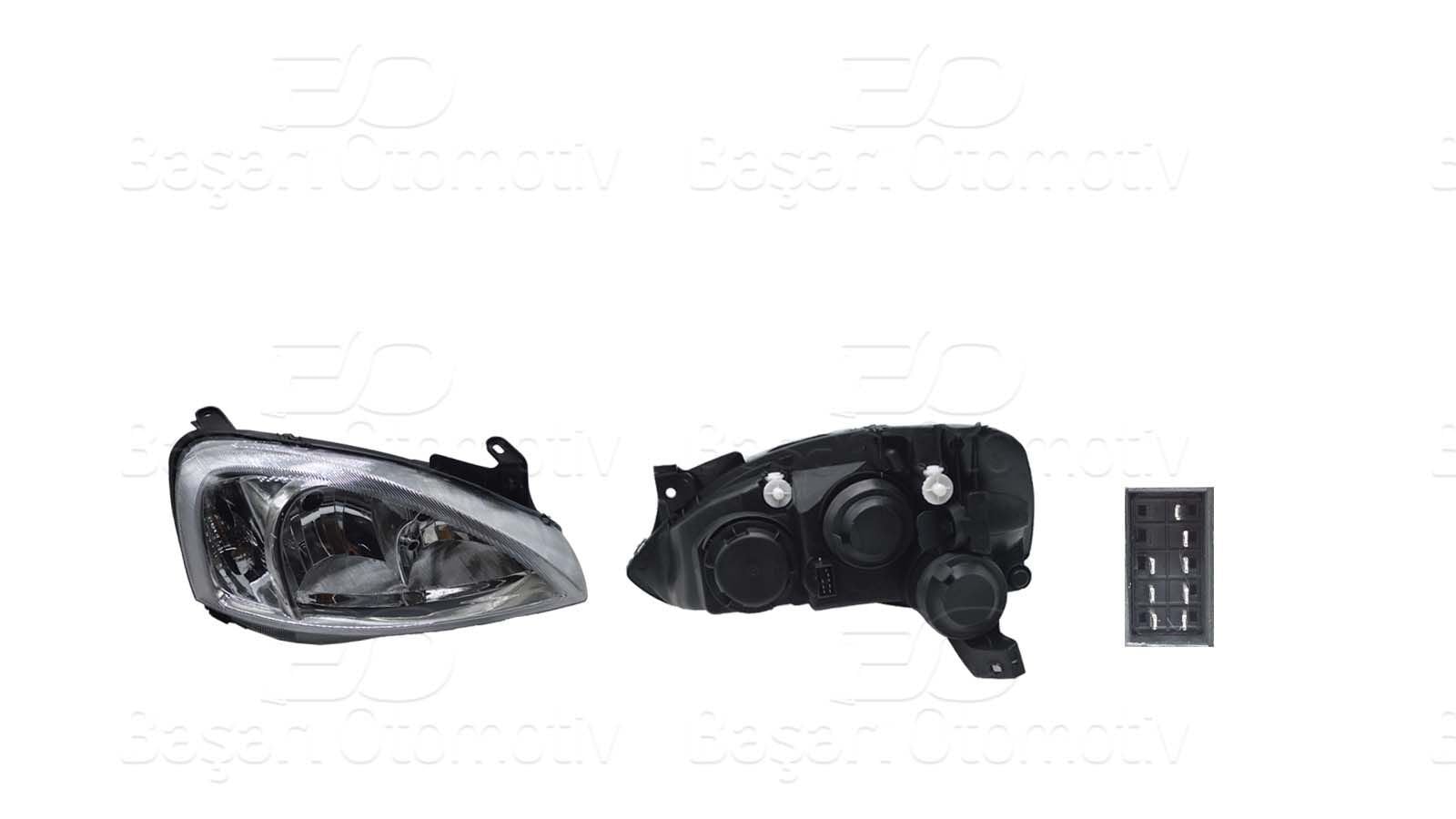 Opel Corsa C 2003 Sağ Far