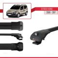 Citroen Nemo 3 (225) 2008-2017 Arası ile Uyumlu ACE-1 Ara Atkı Tavan Barı Siyah 2 Adet