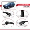 Jeep Grand Cherokee 2 (WJ) 1999-2004 Arası ile Uyumlu ACE-1 Ara Atkı Tavan Barı Siyah 3 Adet