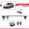 Renault Laguna 2 (X74) 2001-2007 Arası ile Uyumlu ACE-4 Ara Atkı Tavan Barı Siyah 2 Adet