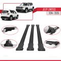 Jeep Limited 2014 ve Sonrası ile Uyumlu FLY Model Ara Atkı Tavan Barı Siyah 3 Adet