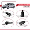 VW Golf Mk6 Wagon 2010-2014 Arası ile Uyumlu ACE-1 Ara Atkı Tavan Barı Gri 2 Adet