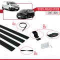 Toyota Proace 2017 ve Sonrası ile Uyumlu BASIC Model Ara Atkı Tavan Barı Siyah 4 Adet