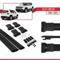 Jeep Limited 2014 ve Sonrası ile Uyumlu FLY Model Ara Atkı Tavan Barı Siyah 2 Adet