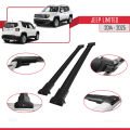 Jeep Limited 2014 ve Sonrası ile Uyumlu FLY Model Ara Atkı Tavan Barı Siyah 2 Adet