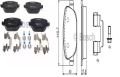 BOSCH B 0986424775 Ön Fren Balatası – Fiat Ducato, Peugeot Boxer ve Citroën Jumper İçin Uyumlu