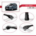 Dacia Dokker (K67) 2012-2024 Arası ile Uyumlu ACE-1 Ara Atkı Tavan Barı Siyah 2 Adet