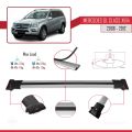 Mercedes GL Class (X164) 2006-2012 Arası ile Uyumlu FLY Model Ara Atkı Tavan Barı Gri 3 Adet