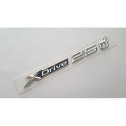 Bmw XDrive 25d Uyumlu Yedek Parça Krom Bagaj Logosu (AL-59)