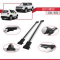 Jeep Limited 2014 ve Sonrası ile Uyumlu FLY Model Ara Atkı Tavan Barı Gri 2 Adet