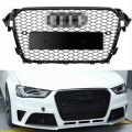 Audi A4 2012-2015 İçin Uyumlu Yedek Parça Panjur RS4 - Siyah