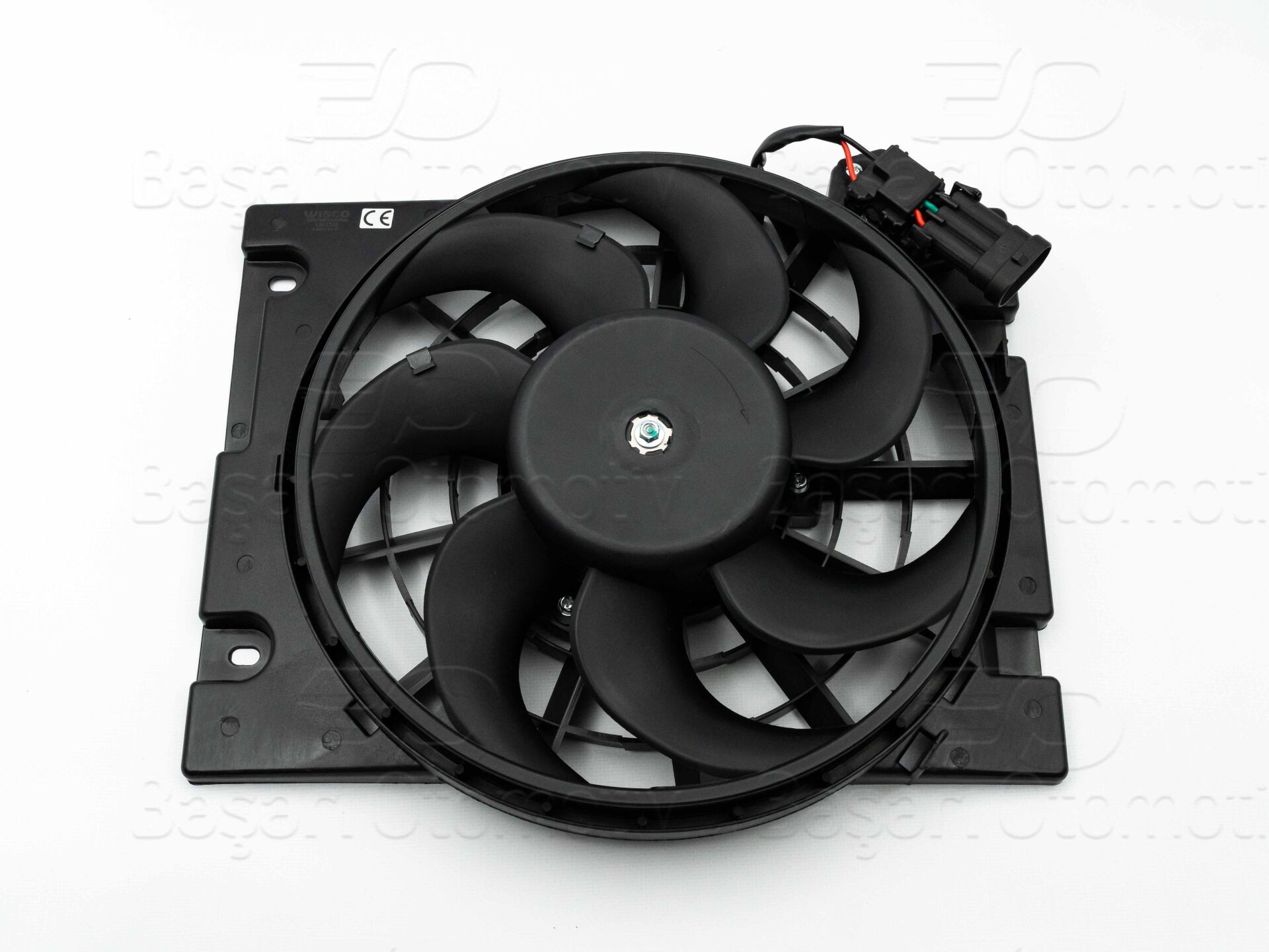 Opel Astra G Zafira A 1998 ve Sonrası Fan Motoru Davlumbazlı (315 Mm-3 Fiş-7 Kanat)