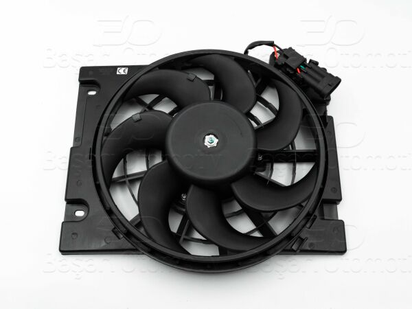 Opel Astra G Zafira A 1998 ve Sonrası Fan Motoru Davlumbazlı (315 Mm-3 Fiş-7 Kanat)