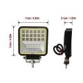 126W CRE Power Led Beyaz Angelli Kare Sis Lambası 42 Ledli