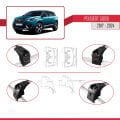 Peugeot 5008 II (P87) 2017-2024 Arası ile Uyumlu ACE-2 Ara Atkı Tavan Barı Gri 2 Adet