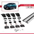 Peugeot 5008 II (P87) 2017-2024 Arası ile Uyumlu ACE-2 Ara Atkı Tavan Barı Gri 2 Adet