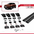 Peugeot 3008 II (P84) Pre-Facelift 2017-2020 Arası ile Uyumlu ACE-2 Ara Atkı Tavan Barı Siyah 2 Adet