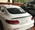 Mercedes W213 2016-2019 E Coupe Uyumlu Yedek Parça Spoiler Parlak Siyah