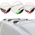 Citroen C4 Cactus 2014-2021 Arası ile Uyumlu ACE-1 Ara Atkı Tavan Barı Gri 3 Adet