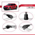 Citroen C4 Cactus 2014-2021 Arası ile Uyumlu ACE-1 Ara Atkı Tavan Barı Gri 3 Adet