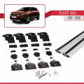 Peugeot 3008 II (P84) Pre-Facelift 2017-2020 Arası ile Uyumlu ACE-2 Ara Atkı Tavan Barı Gri 2 Adet