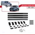 Ford Transit/Tourneo Custom 2012-2023 Arası ile Uyumlu BASIC Model Ara Atkı Tavan Barı Siyah 3 Adet