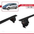 Opel Zafira Tourer C 2011-2019 Arası ile Uyumlu ACE-4 Ara Atkı Tavan Barı Siyah 2 Adet