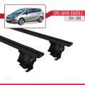 Opel Zafira Tourer C 2011-2019 Arası ile Uyumlu ACE-4 Ara Atkı Tavan Barı Siyah 2 Adet