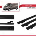 Ford Transit 2014 ve Sonrası ile Uyumlu BASIC Model Ara Atkı Tavan Barı Siyah 3 Adet