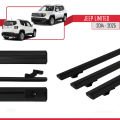 Jeep Limited 2014 ve Sonrası ile Uyumlu BASIC Model Ara Atkı Tavan Barı Siyah 3 ADET