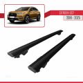 Citroen/DS 7 Crossback 2018 ve Sonrası ile Uyumlu HOOK Model Ara Atkı Tavan Barı Siyah 2 Adet