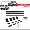 Jeep Limited 2014 ve Sonrası ile Uyumlu BASIC Model Ara Atkı Tavan Barı Siyah 2 Adet