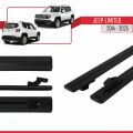 Jeep Limited 2014 ve Sonrası ile Uyumlu BASIC Model Ara Atkı Tavan Barı Siyah 2 Adet