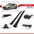 Peugeot 207 SW 2006-2014 Arası ile Uyumlu FLY Model Ara Atkı Tavan Barı Siyah 2 Adet