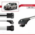 Citroen Berlingo 3 (K9) 2019-2022 Arası ile Uyumlu ACE-1 Ara Atkı Tavan Barı Gri 3 Adet