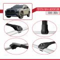 Toyota RAV4 Adventure 2019-2024 Arası ile Uyumlu ACE-1 Ara Atkı Tavan Barı Siyah 2 Adet