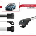 Citroen Berlingo 2 (B9) 2008-2018 Arası ile Uyumlu ACE-1 Ara Atkı Tavan Barı Gri 3 Adet